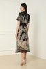 ELLA JADE 翻领收腰印花连衣裙 12771 商品缩略图2