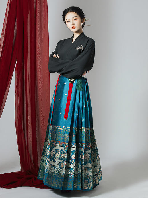 （微瑕）【重回汉唐瑶云】正品原创直领对襟衫日常百搭内搭汉服 商品图1