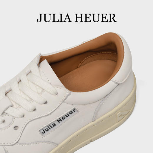 Julia Heuer 低帮厚底复古小白鞋 商品图4