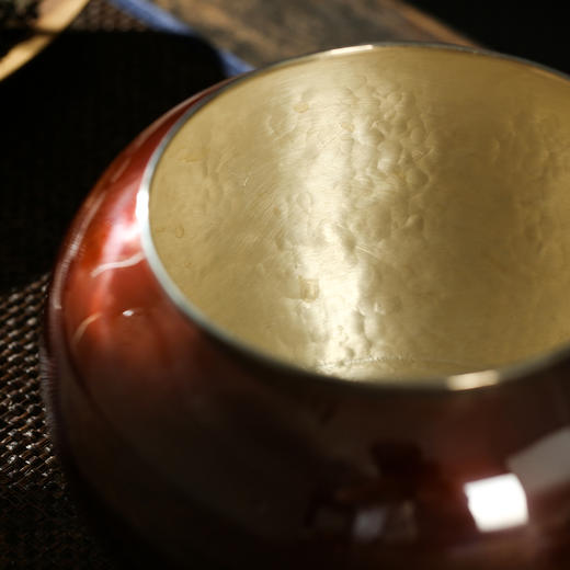 鹤鼎堂于飞系列乐胥建水镜面（铜包银）（缺货） 商品图1