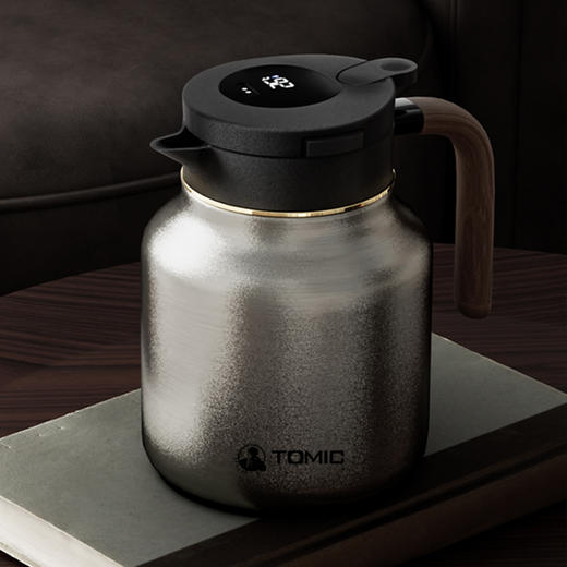 特美刻丨纯钛茶壶 智能温显 泡茶壶 焖泡壶 轻奢 1500ml 商品图7