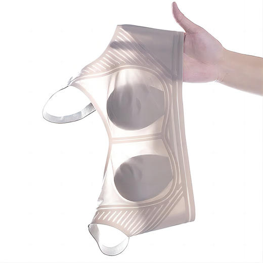 【缩杯黑科技！大胸显瘦无痕内衣】包容有型，不垂不扩，视觉显瘦一圈，超薄杯裸感顺滑服帖，女夏季防下垂提拉收副乳舒适无钢圈大码文胸罩女 商品图5