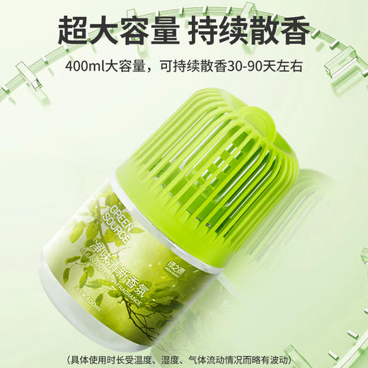 绿之源无香空间家用净化除味剂无香型车载净化剂便携无味消臭卧室去味剂 净味清新香氛 商品图4