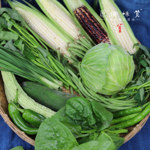 【份额/单次】生态蔬菜包（农场直发-顺丰包邮）| 4.5斤/箱，6斤/箱，单次体验/月度份额/年度份额【原乡农场，自产自销】【下单请先阅读注意事项】 商品图2