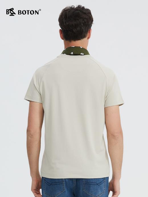 波顿男士春夏个性设计感小众T恤高端品牌短袖上衣MT002224 商品图5
