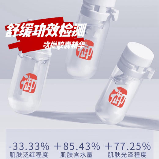 次抛30支*1.5ml 80%二裂酵母发酵滤液添加的安瓶 （二裂酵母学名双歧杆菌）舒缓功效检测 晚香玉清幽香氛 1%烟酰胺2%肌醇 肌肽寡肽玻色因玻尿酸神经酰胺…维稳通透肌肤对抗光老化 商品图3