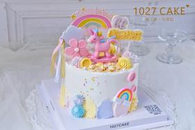 1027CAKE  |  粉嫩独角兽/木马主题