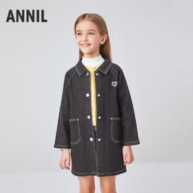 女童牛仔外套秋季新款安奈儿童装EG435565