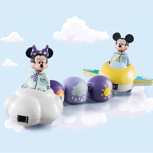 德国 Playmobil摩比世界 1.2.3和迪士尼: 米奇与米妮的云端飞行 -PM71320 商品图4