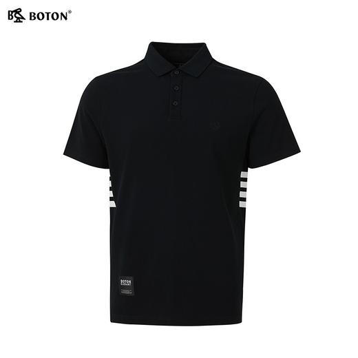 【显瘦透气】波顿年春夏男士个性户外休闲短袖运动简约polo衫MT955223 商品图5