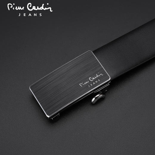 皮尔卡丹正品皮带男头层牛皮都市时尚腰带合金自动扣裤腰带商务牛皮裤带 商品图6