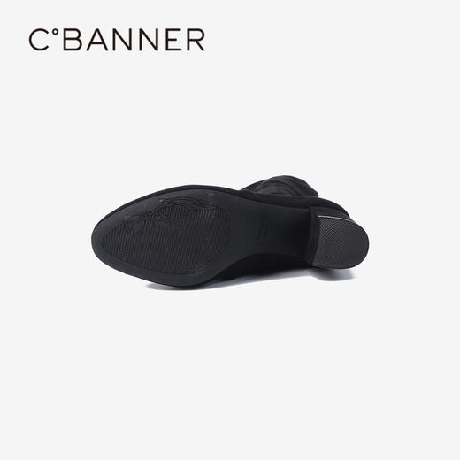 千百度 冬季 弹力靴/袜靴A24542852 商品图3