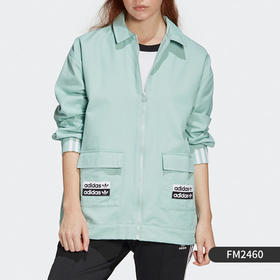 元旦超值抢购 （YY）adidas/阿迪达斯  三叶草 JACKET 女子休闲运动茄克外套 FM2460