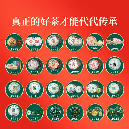 澜沧古茶 2023年001大饼400g 商品图2