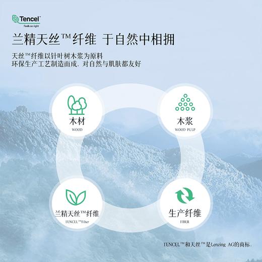 【60s兰精天丝™纤维套件】百丽丝家纺奥莉斯四件套顺滑透气印花薄款 商品图1