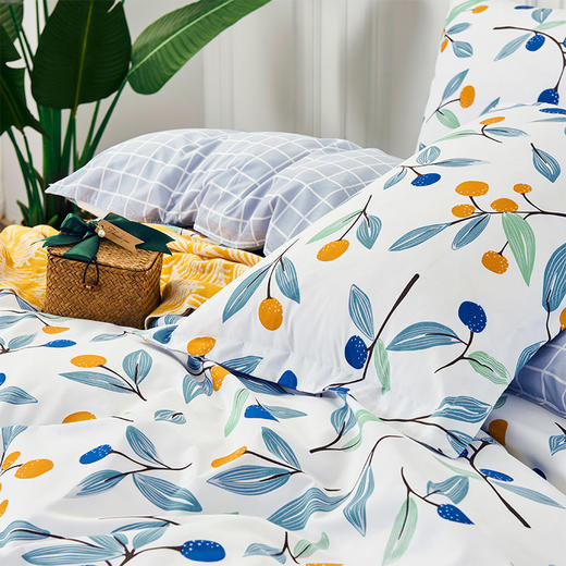 杉杉（FIRS) QFS-20610 爱之语四件套-樱桃 200x230cm 商品图1