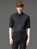 PINLI品立夏季新款男修身半袖五分袖短袖衬衫上衣B222113029 商品缩略图0