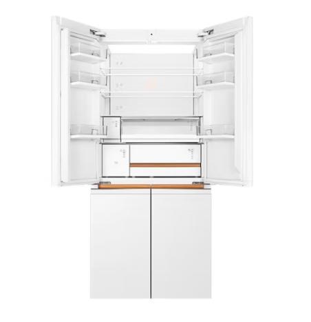 东芝（TOSHIBA）（12972）535升十字四门大容量家用零嵌入冰箱大白梨 一级能效自动制冰GR-RF561WI-PG1B3 富士白 商品图2