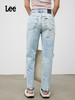 Lee夏411裤型高腰锥形凉凉裤女牛仔裤LWB1004116US00FA01226 商品缩略图3