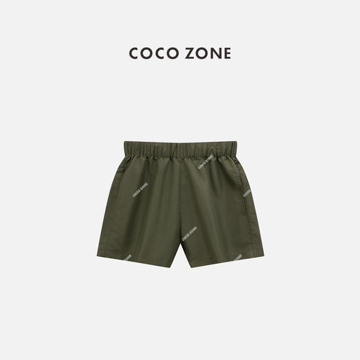 COCO ZONE"宅宅裤”夏季简约松紧腰显瘦短裤百搭休闲A字裤CC1B1470 商品图0