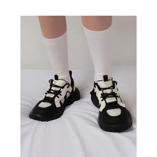 Teenie Weenie小熊撞色鞋子女春夏鞋TTAP24S608A 商品图2