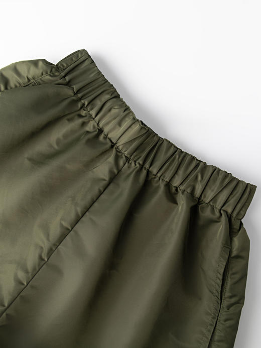 COCO ZONE"宅宅裤”夏季简约松紧腰显瘦短裤百搭休闲A字裤CC1B1470 商品图4