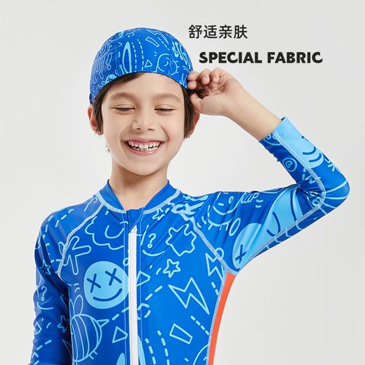 【清仓 不退换】Oribigo男女宝泳帽/分体/连体长袖短裤泳衣 | 亲肤舒适、UPF50+防晒、透气速干、弹性好不变形【HZ】 商品图13