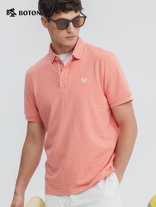 波顿春夏男士短袖高端POLO衫美式休闲保罗t恤MT003224 商品图1
