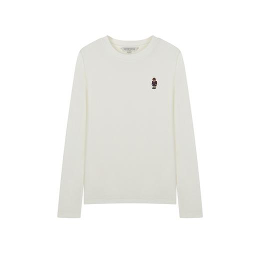 Teenie Weenie小熊卡通长袖T恤女秋季t恤TTLA247806Q 商品图1