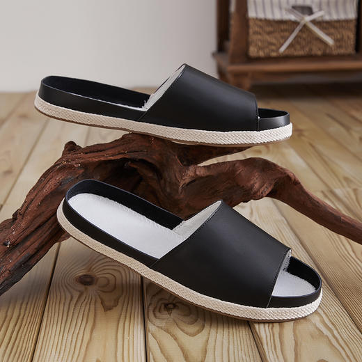 buyutang/布语堂 真.皮拖鞋，久穿不累脚，呵护脚步健康 商品图5