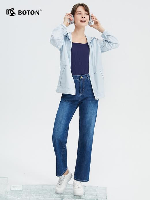 波顿女士春夏防晒衣冰凉丝连帽高端名牌美式休闲外套上衣LJ915124 商品图5