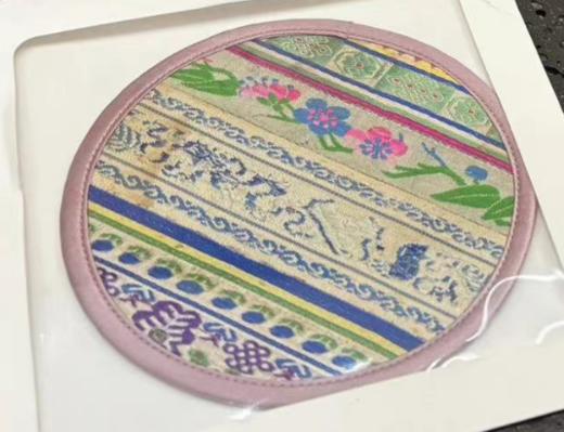 清代绦带艺术茶垫 商品图0