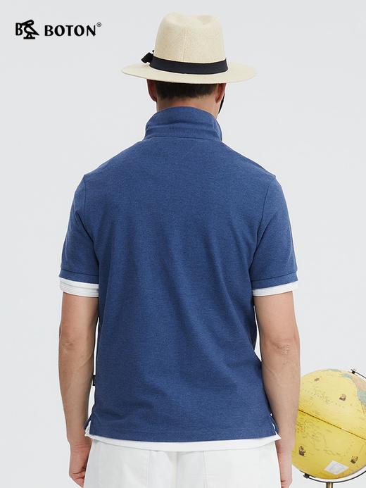 波顿春夏男士短袖高端POLO衫美式休闲保罗t恤MT003224 商品图4