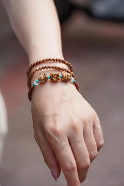 老山檀三不熊（订制一周发货） 商品图2