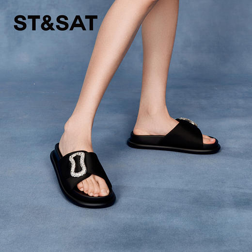 星期六舒适柔软水晶发卡拖SSC21101EC 商品图5