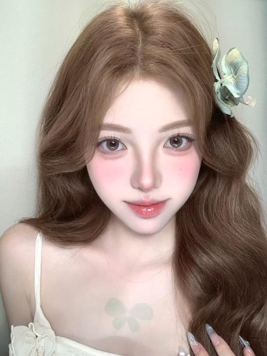 Ruby girl 冰橘琥珀/丘丘胶灰 月抛 14.2mm 40%含水 商品图5