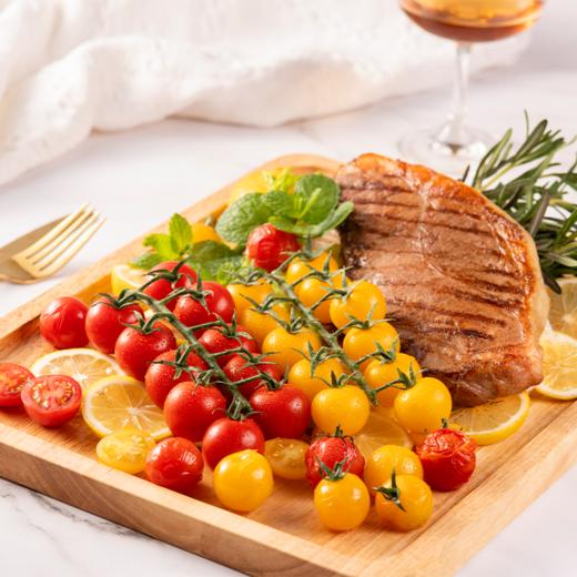 大理春沐源双色串收番茄带枝沙拉新鲜番茄食用  西餐柠黄小串茄 商品图4