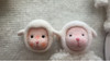 手工羊毛毡胸针/一个头 商品缩略图0
