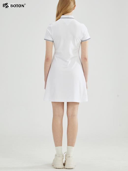 【自然收腰】波顿年春夏女士POLO针织短袖连衣裙高端修身LD238223 商品图1
