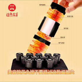 【细胞能量灸】细胞灸全套艾灸罐磁吸艾柱能量灸美容院艾灸馆家用