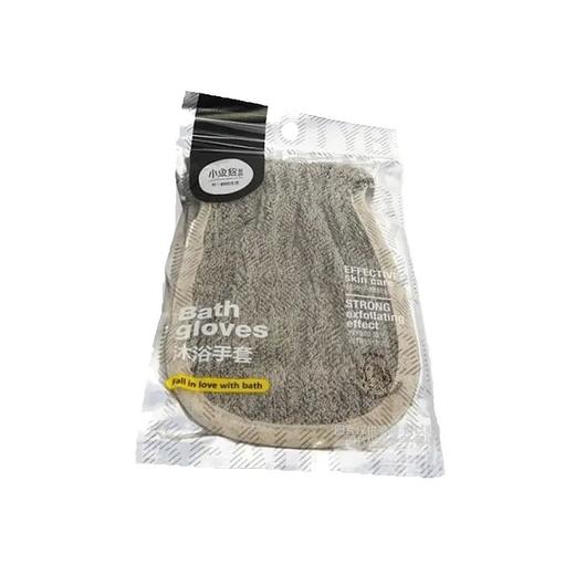 小鱼悠悠 人造丝两口沐浴手套 40g 商品图0