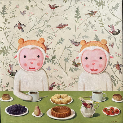 杨媛媛《温莎宫的下午茶》原作 商品图0