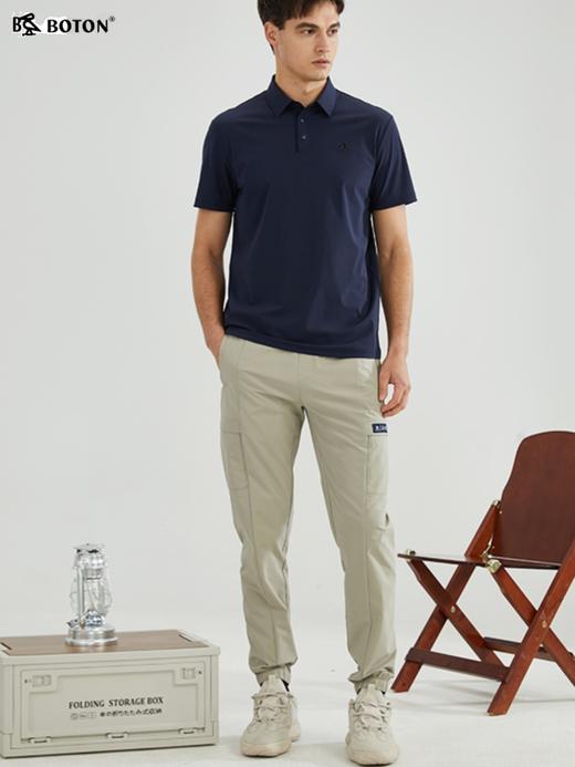 【吸湿速干】波顿春秋男士纯色户外运动休闲高端工装裤子ME868123 商品图1