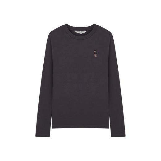 Teenie Weenie小熊卡通长袖T恤女秋季t恤TTLA247806Q 商品图2