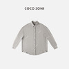 COCO ZONE 夏季通勤风百搭长袖圆摆设计衬衫 23C18648 商品缩略图0