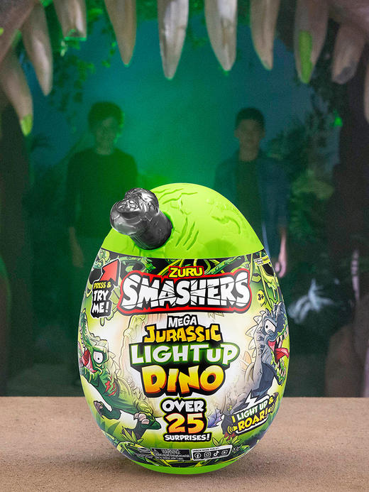 Zuru 爆裂小子侏罗纪发光考古蛋 盲盒蛋潮玩男孩发声玩具儿童生日礼物 8岁+ 商品图3