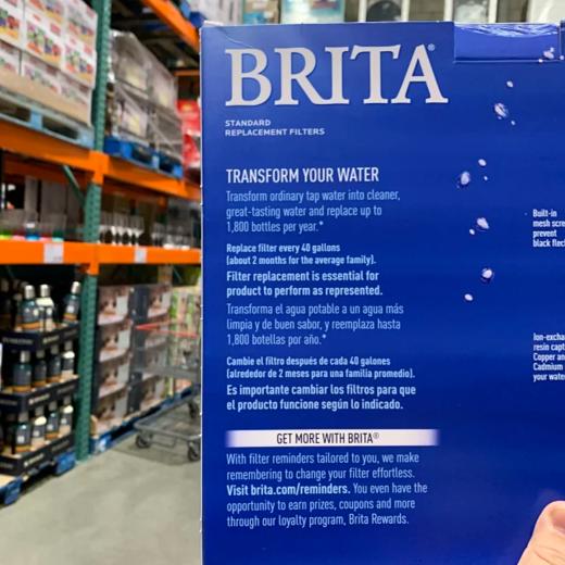 BRITA 碧然德 水壶滤水芯 10只装（建议搭配本店滤水壶使用）美国采购，无中文标签，介意慎拍 W 商品图5