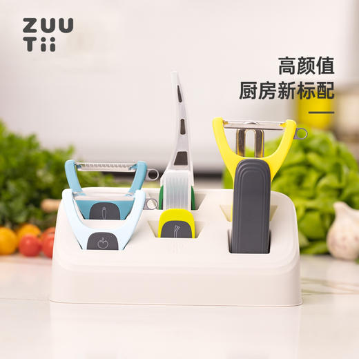zuutii削皮器多功能厨房家用不锈钢水果蔬菜刮皮刨丝削皮刀【不支持补差，非质量问题不退不换】S 商品图3