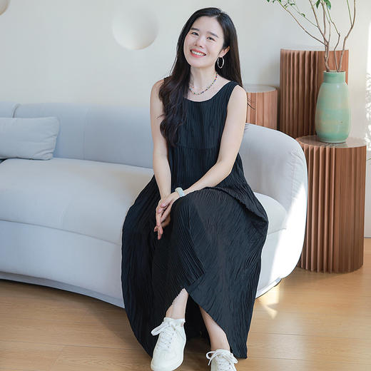 秒变纸片人 背心连衣裙 商品图3