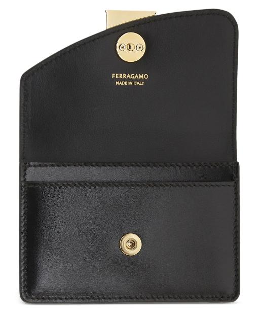 【特价商品不退不换】FERRAGAMO 菲拉格慕 卡包女  0775209-001 .（暂无品牌物料包装） 商品图1
